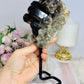 Large Smokey Quartz Cluster On Stand 812g 20cm