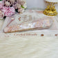 Pink Agate Large Druzy Wand 18cm