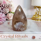 Flower Agate Flame 8cm