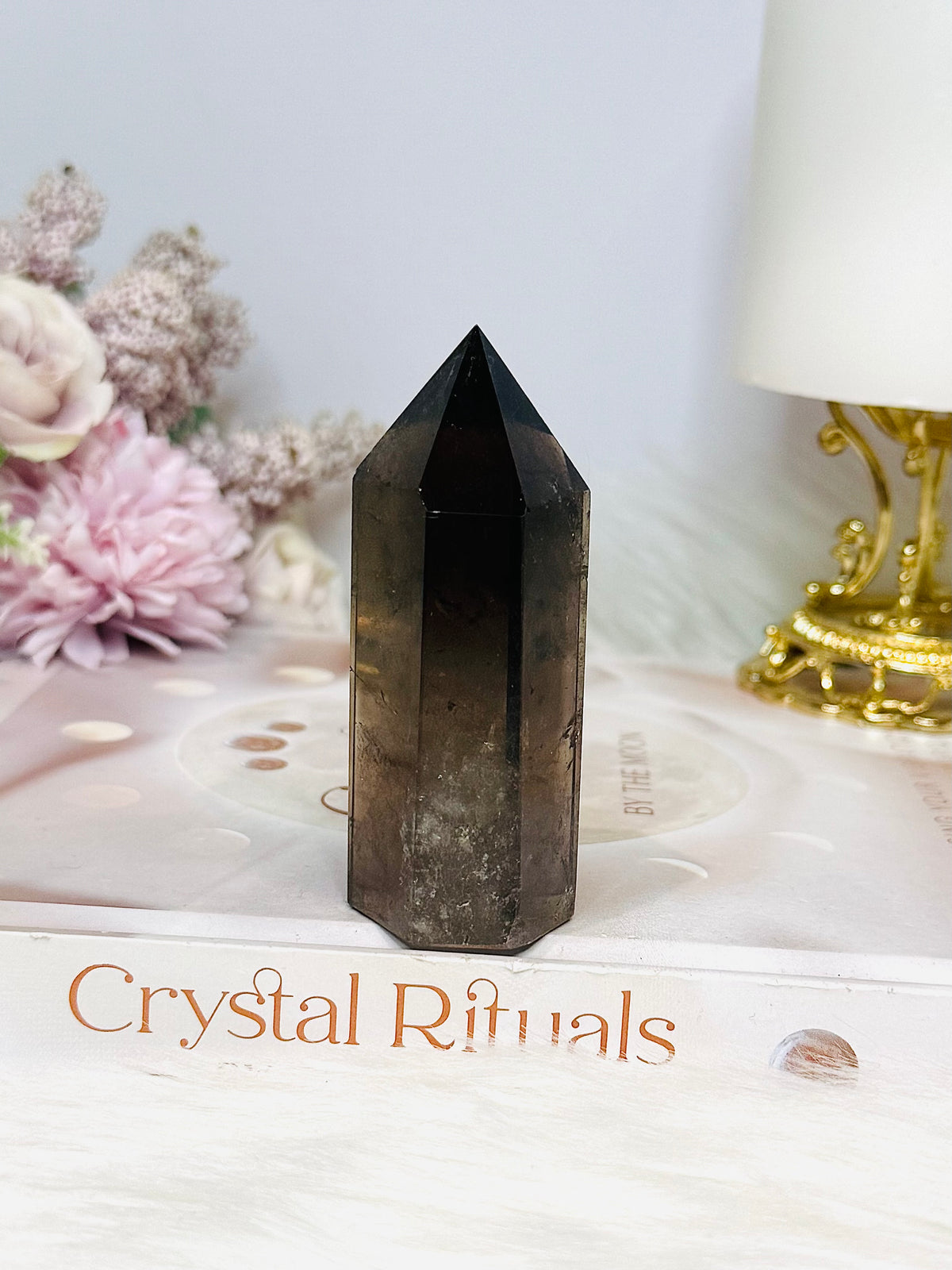 Smokey Quartz Chunky Tower 8.5cm