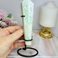 Pistachio Calcite Wand | Tower on Stand 14cm