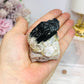 Natural Large Black Tourmaline on Matrix 144g