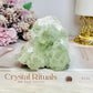 Light Green Transparent Cubed Fluorite Specimen 8cm 364g