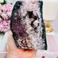 WOW!! Absolutely Divine Stunning Large 975gram Druzy Pink Amethyst Freeform From Brazil