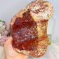 Large High Grade Ocean Jasper Druzy Slab On Stand 19cm 913g
