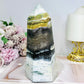 Chunky Ocean Jasper Druzy Tower 16.5cm 846g