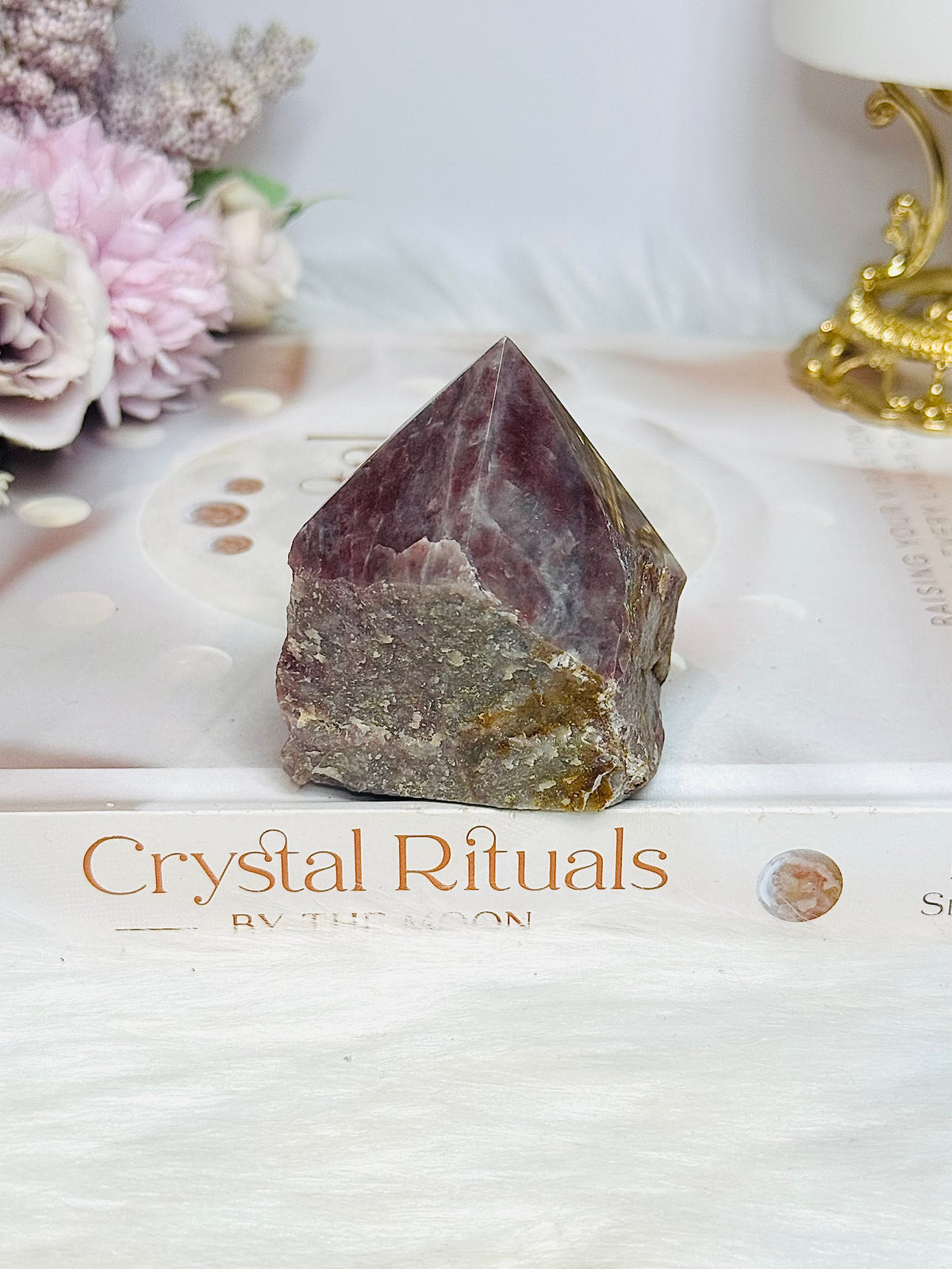 Lepidolite Polished Top 173g