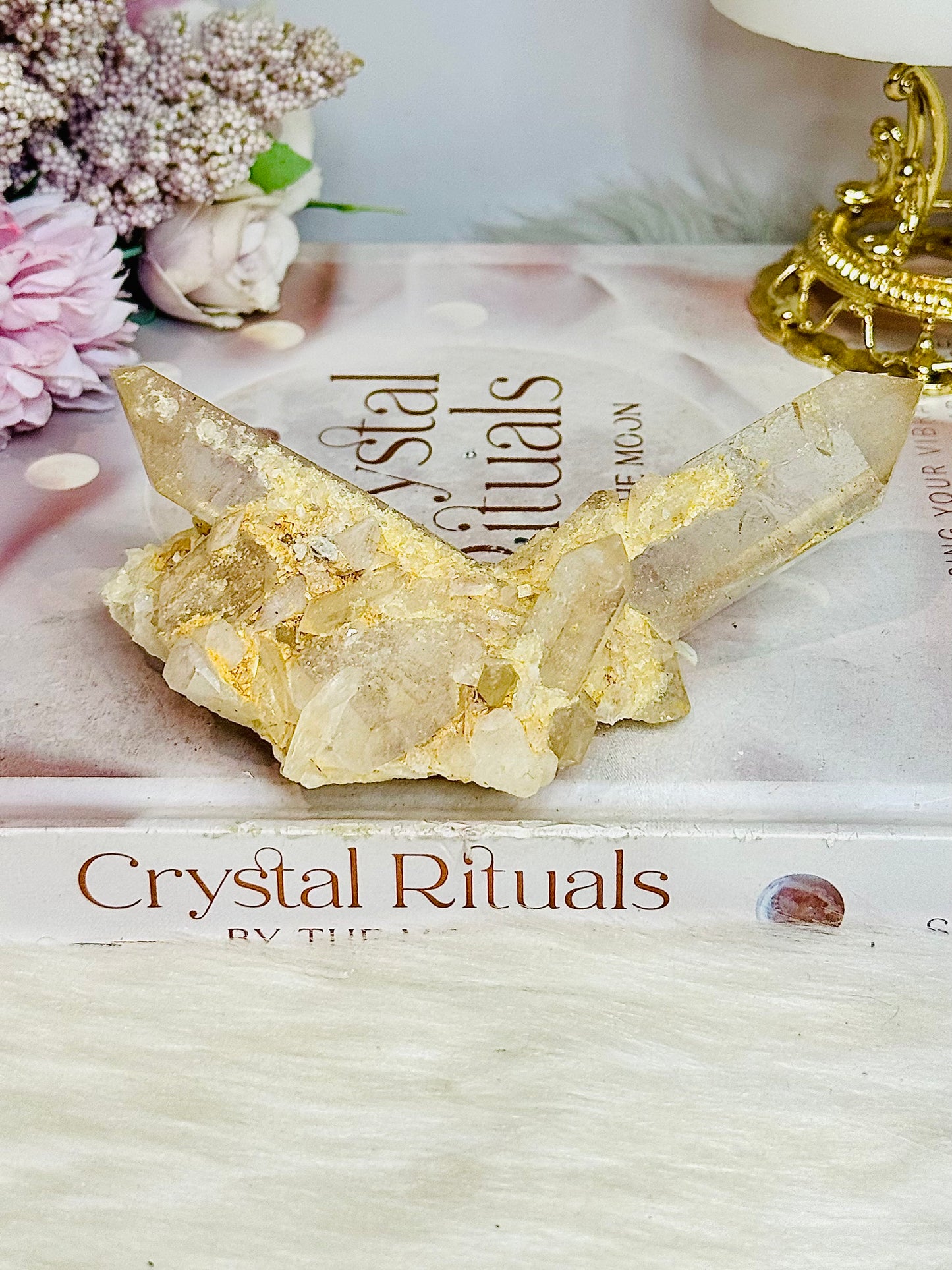 Natural Lemurian Quartz Specimen 184g