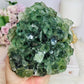 High Grade Green Cubed Fluorite Specimen 14cm 1KG