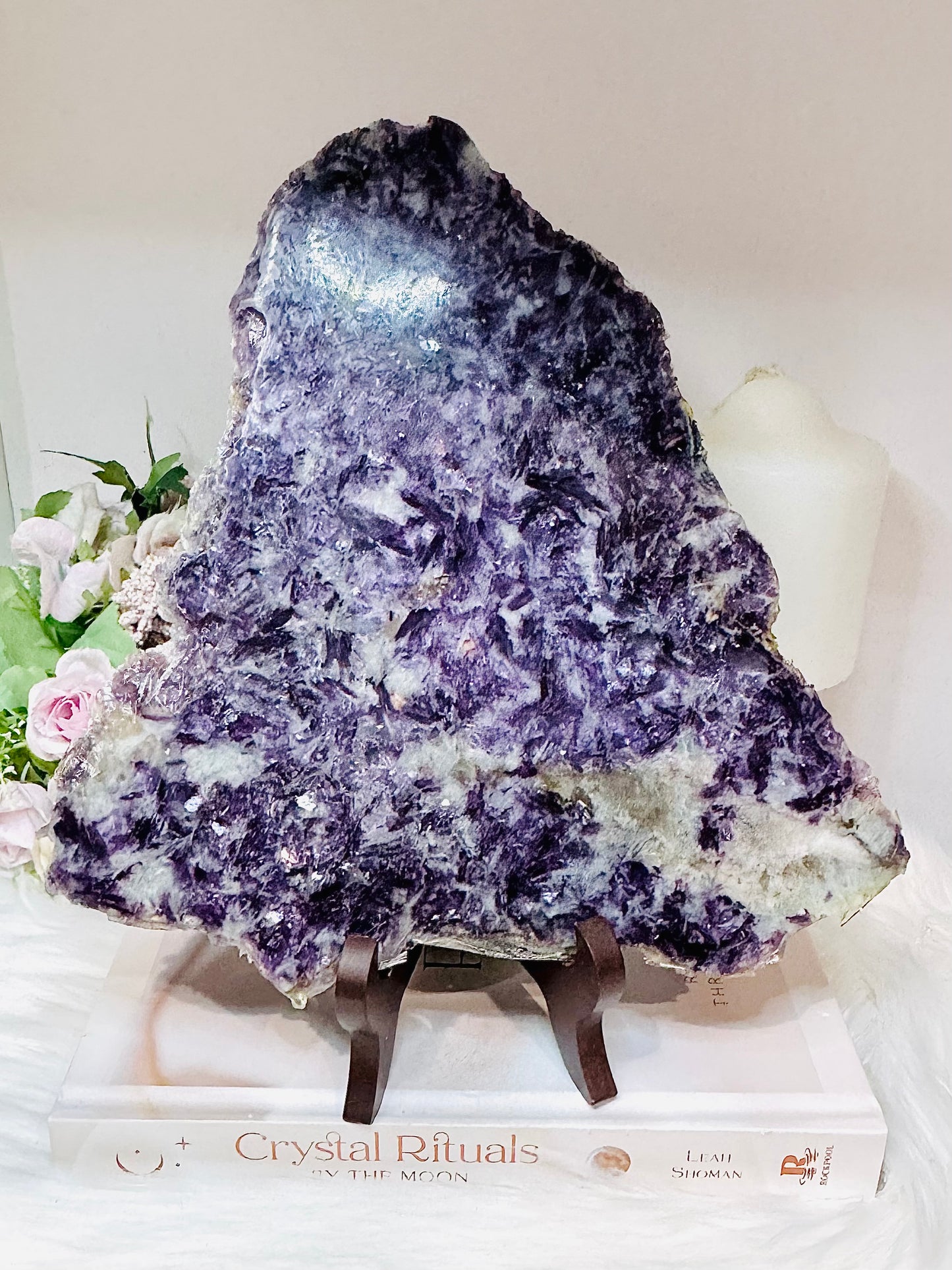 Large Lepidolite Natural Slab 24cm