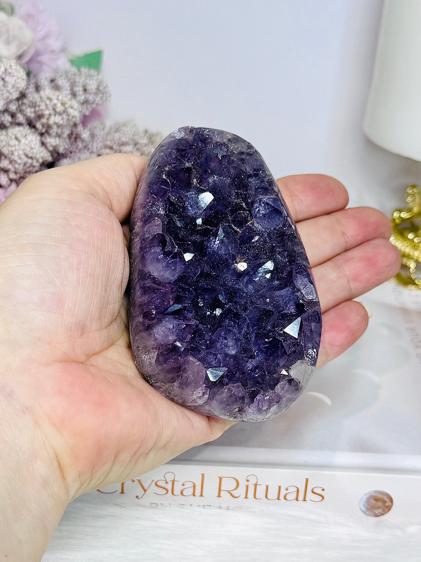 High Grade Amethyst Freeform 9cm