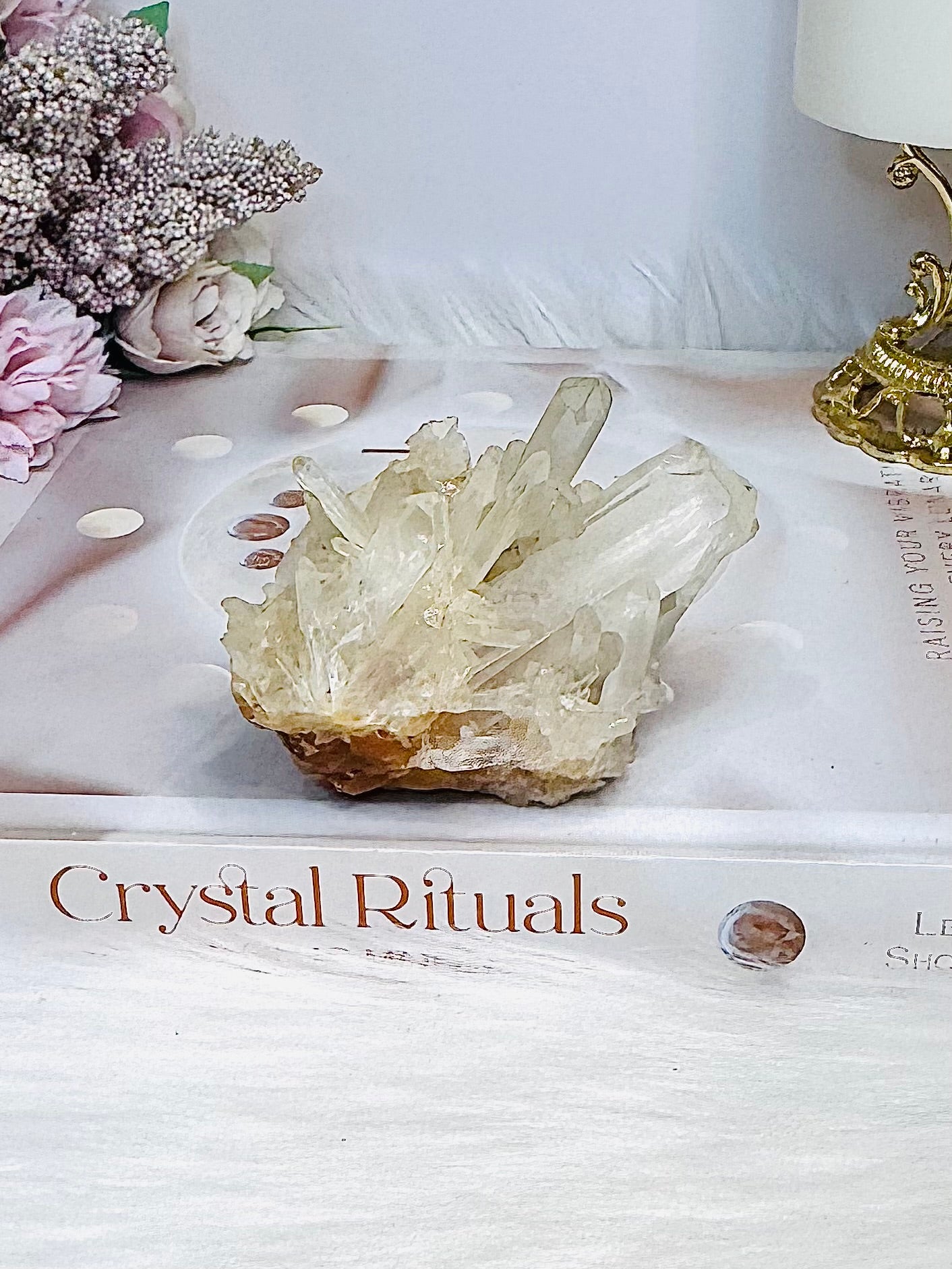 Natural Quartz Cluster 124g