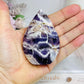 Chevron | Dream Amethyst Flame | Freeform 8cm