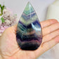 Rainbow Fluorite Flame 10cm