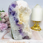 High Grade Pink Amethyst X Amethyst Sugar Druzy Freeform 17cm 1.9KG