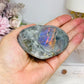 Labradorite Heart with Purple Flash 8cm