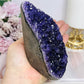 High Grade Deep Purple Amethyst Base Cut Cluster 10cm 609cm
