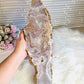 Statement Piece ~ Huge Chunky Pink Amethyst Slab on Stand 2.9KG 19cm