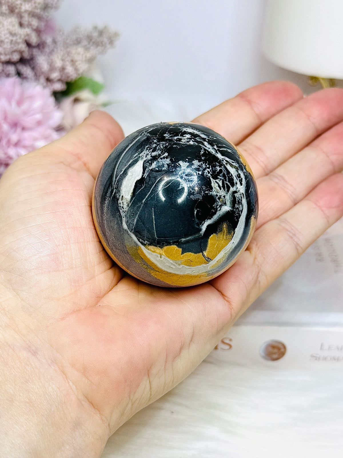 Maligano Jasper Sphere on Stand 227g