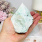 Large Green Amazonite Polished Point 9.5cm