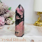 Rhodonite Chunky Tower 9.5cm