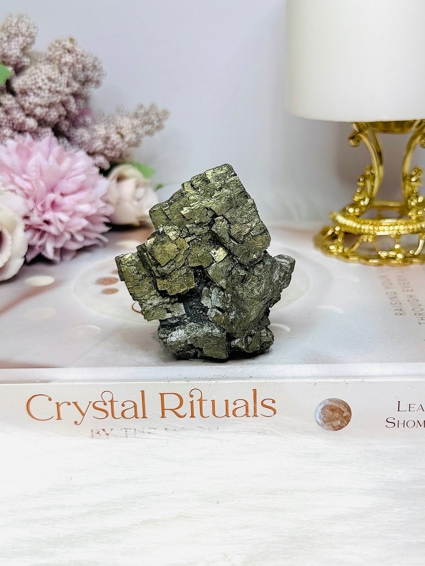 Natural Pyrite Cluster 239g