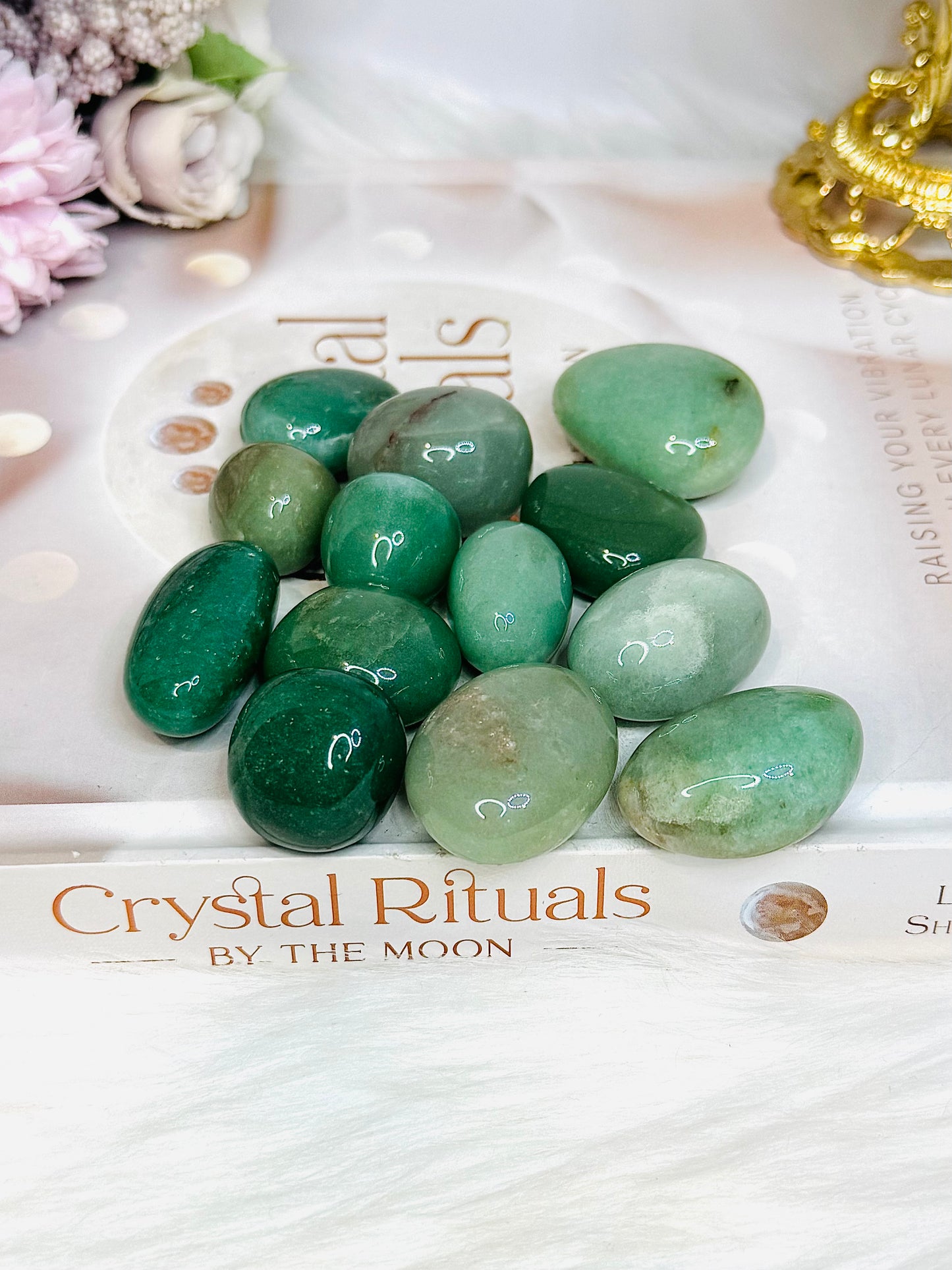 Green Aventurine Tumble Stones $4 each