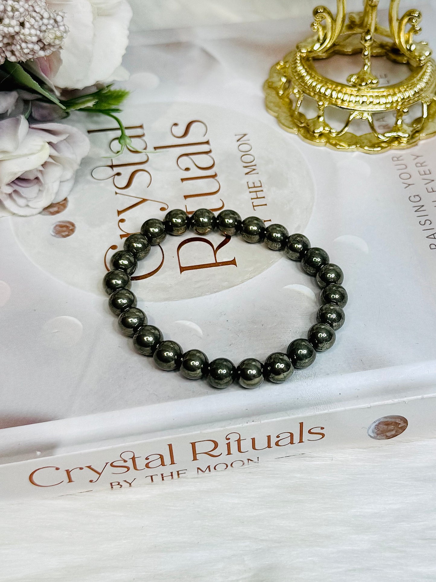 Pyrite Bracelet in Gift Bag
