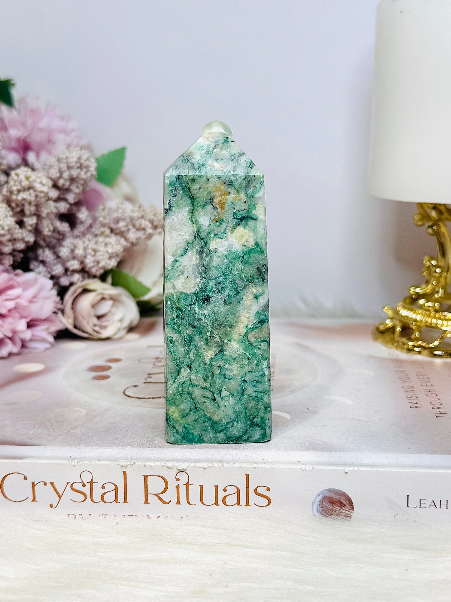Green Jade Tower 9cm