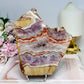 Large Natural Crazy Lace Amethyst Slab 16cm 430g