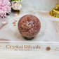 Leopard Skin Jasper Sphere on Stand 168g