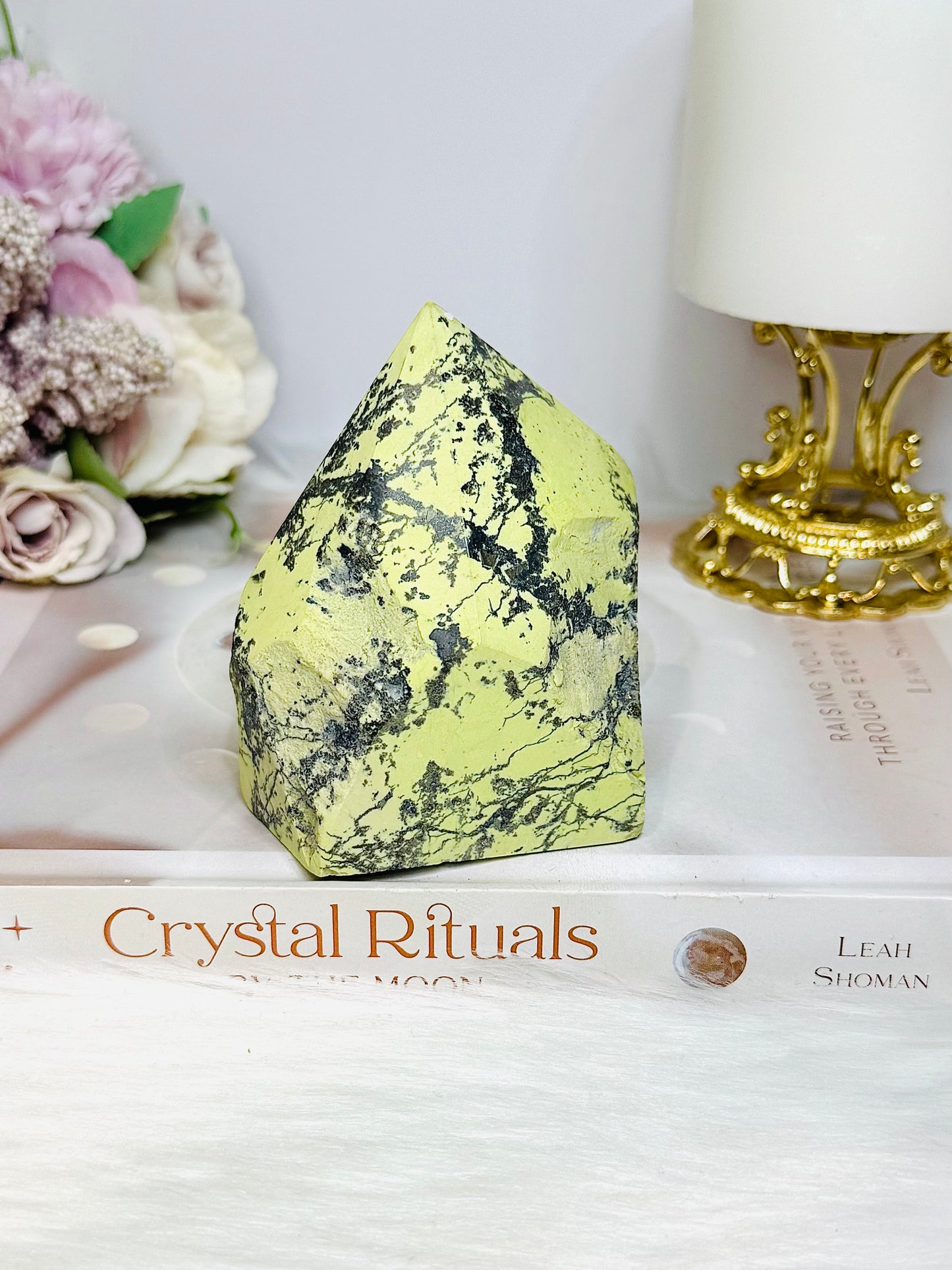 Large Serpentine Polished Point Freeform 481g