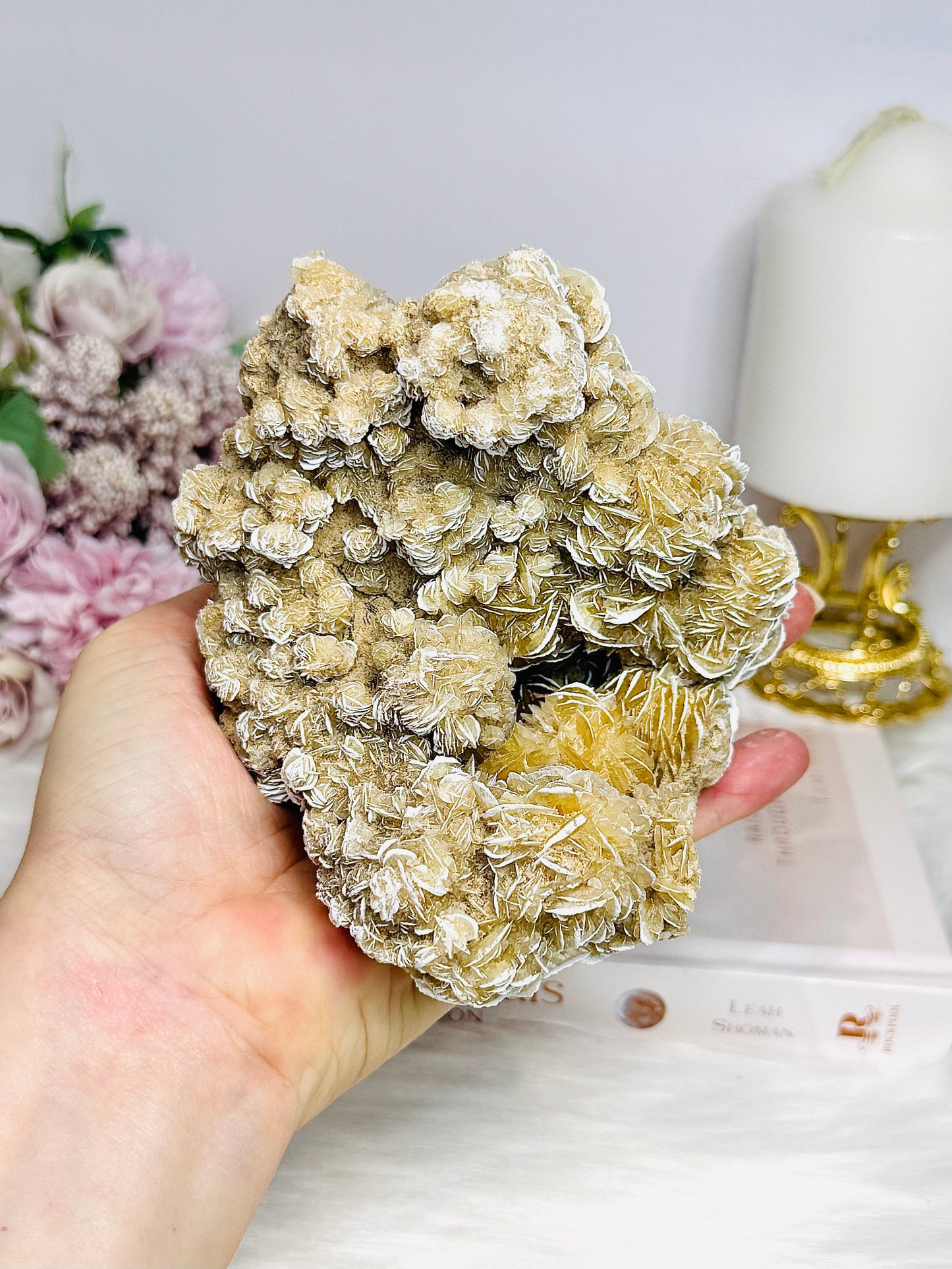 Natural Large Desert Rose Selenite Specimen 547g