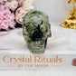 Stunning 6.5cm Garden Quartz | Lodolite Carved Skull