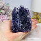 Amethyst Base Cut Cluster 370g 7.5cm