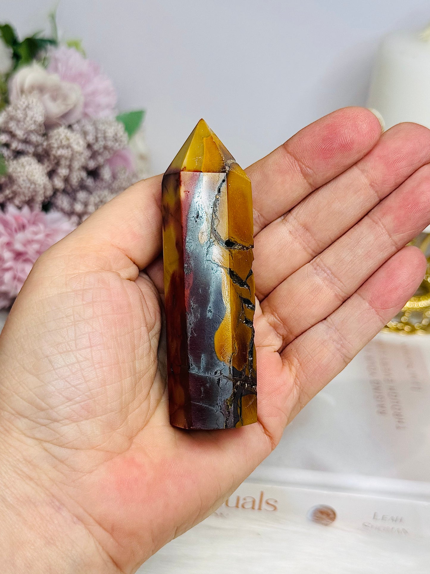 Mookaite Jasper with Hematite Inclusions 9cm