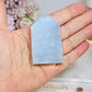 Blue Lace Agate Druzy Tower 6cm