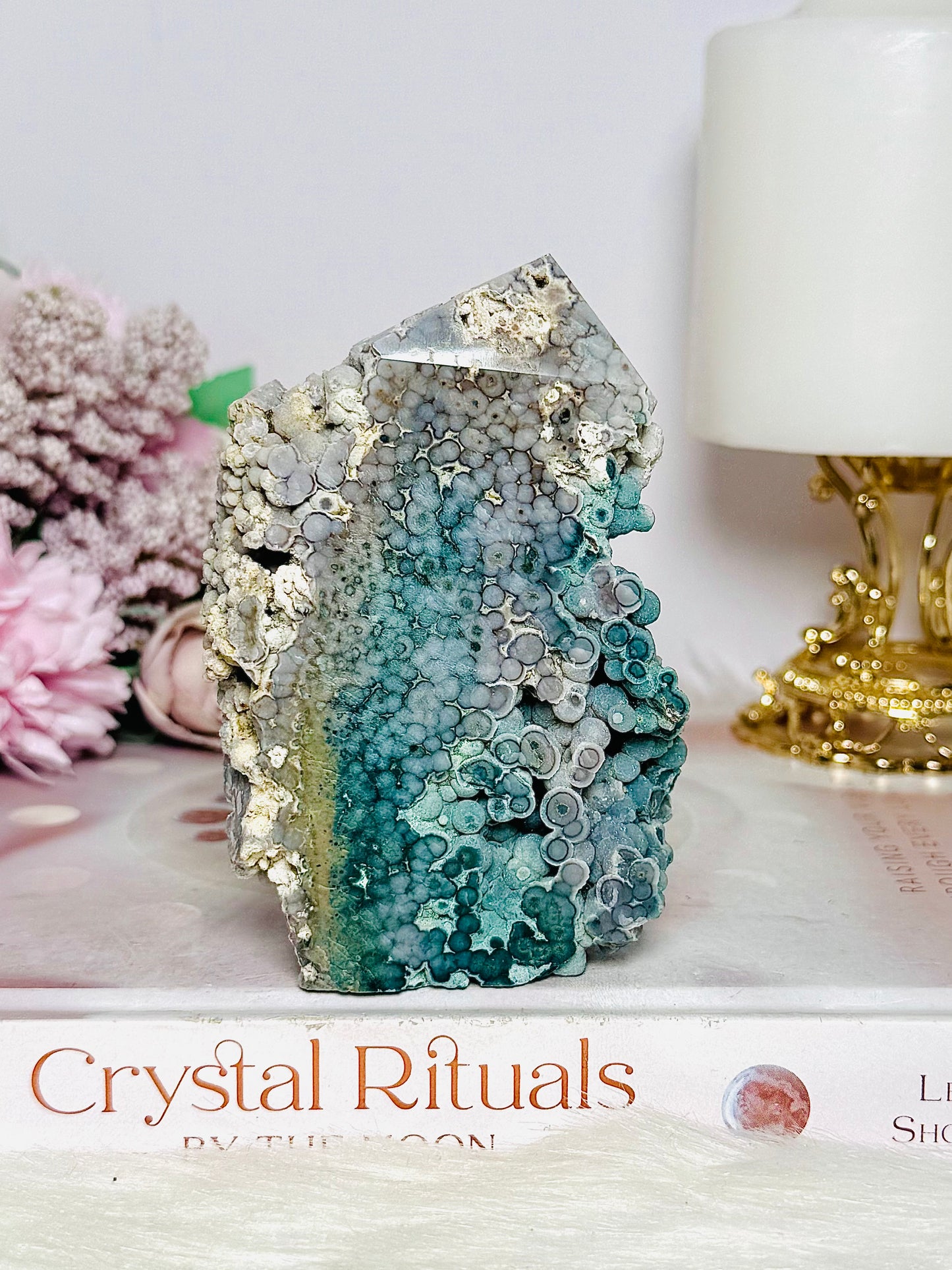 Natural Large Grape Agate Freeform | Tower 259g 10cm