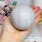 Large Pink Amethyst Sphere on Stand 658g