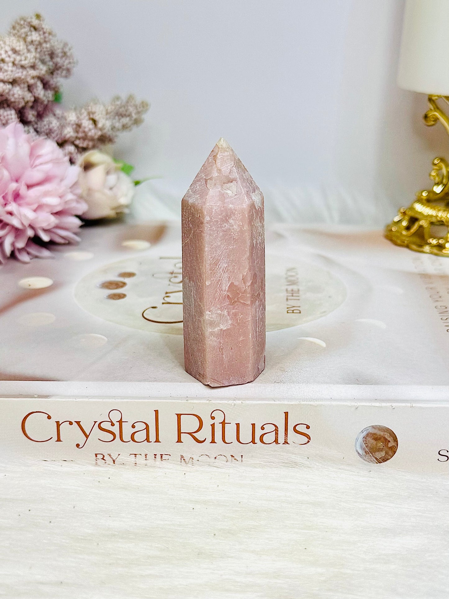 Pink Opal Tower 7cm