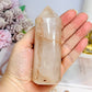 Chunky Large Fire Quartz Tower 11cm 303g
