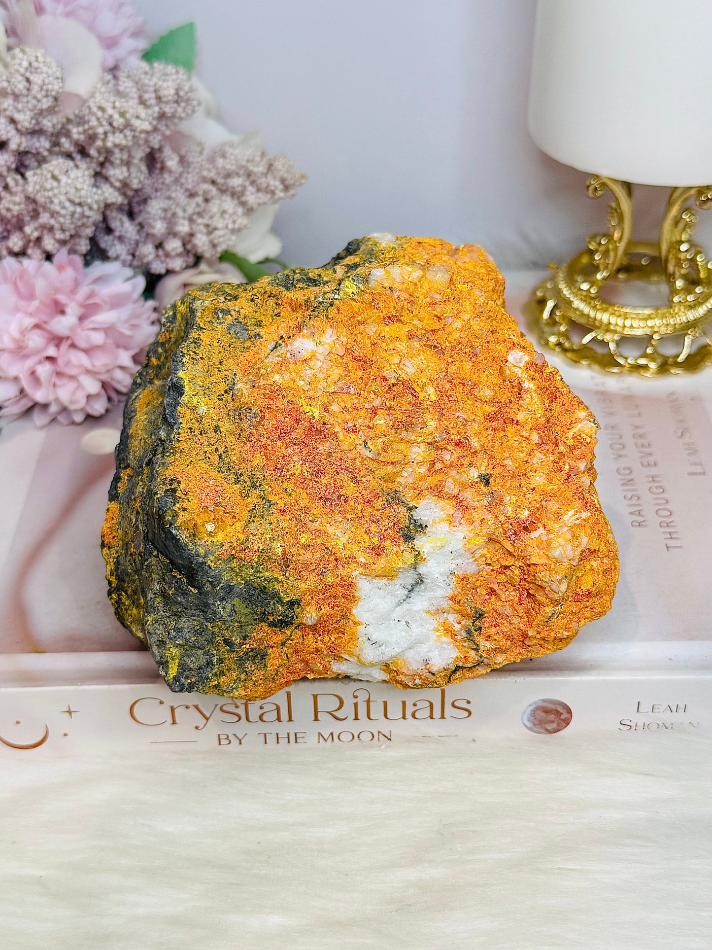 Natural Large Orpiment | Realgar Specimen (Arsenic Sulphide) 1.17KG