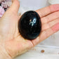 Chunky Large Black Tourmaline Palm Stone