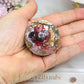 Mexican Lace Agate Sphere on Stand 118g