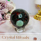 Bloodstone Sphere on Stand 255g