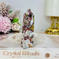 Mexican Lace Agate Tower 8.5cm