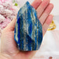 Large 466gram 11cm Lapis Lazuli Carved Flame