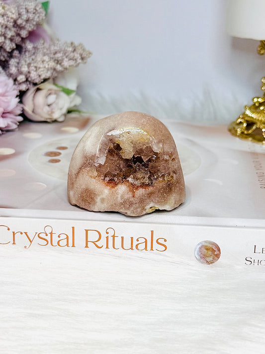 Pink Amethyst Druzy Freeform 116g