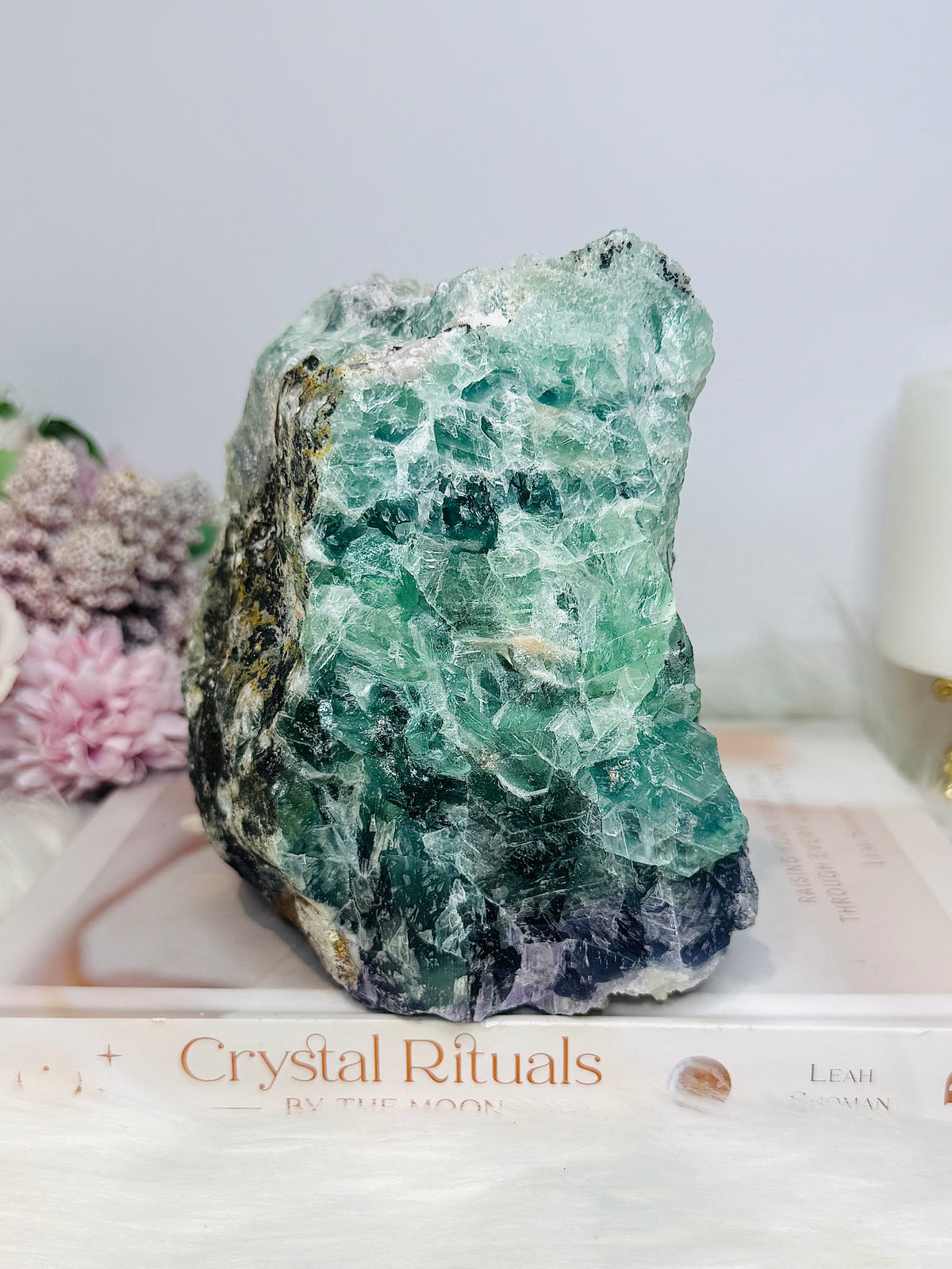 Huge Natural Fluorite Freeform 2.8KG