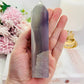 High Grade Green & Purple Pastel Fluorite Tower 13cm 331grams